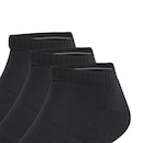 Kit Meias Cano Baixo adidas Sportswear Low-Cut - 3 Pares - Adulto - Foto 2