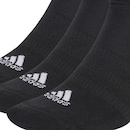 Kit Meias Cano Baixo adidas Sportswear Low-Cut - 3 Pares - Adulto - Foto 3