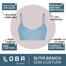 Sutiã Lupo Loba Clássica Básico sem Costura - Feminino - Foto 2