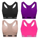 Kit Tops Puma Nadador sem Costura - 4 Unidades - Feminino - Foto 2