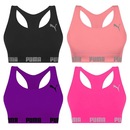 Kit Tops Puma Nadador sem Costura - 4 Unidades - Feminino - Foto 1