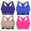 Kit Tops Puma Nadador sem Costura - 4 Unidades - Feminino - Foto 1