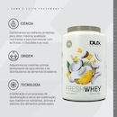 Whey Dux Nutrition -Coco e Abacaxi - 900g - Foto 3