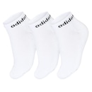 Meia adidas Linear Ankle Cushioned 38 Ao 40 - 3 Pares - Adulto - Foto 1