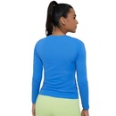 Camiseta Alto Giro Manga Longa Fitness - Feminina - Foto 2