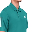 Camisa Polo Masculina adidas Manga Curta Club 3 Stripes - Foto 4