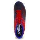 Chuteira Society Dray Marvel Homem-Aranha - Adulto - Foto 3