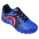 Chuteira Society Dray Marvel Capitão América - Infantil - Foto 1