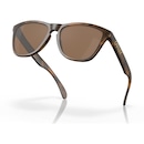 Óculos de Sol Oakley Frogskins Matte Tortoise Prizm Tungsten - Adulto - Foto 4