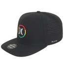 Boné Aba Curva Hurley Flat Rasta - Snapback - Masculino - Foto 1