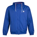 Jaqueta Corta Vento com Capuz New Era Nfl Basico Sazonal Quad - Masculina - Foto 1