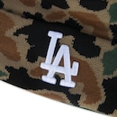 Gorro New Era Los Angeles Dodgers Camuflado Core - Masculino - Foto 3