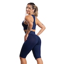 Bermuda de Ciclista Mvb Modas Suplex Cintura Alta Fitness - Feminina - Foto 3