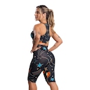 Bermuda de Ciclista Mvb Modas Suplex Cintura Alta Fitness - Feminina - Foto 3