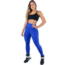 Calça Legging Cintura Alta Mvb Modas Suplex Fitness - Feminina - Foto 4