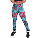 Calça Legging Cintura Alta Mvb Modas Suplex Fitness - Feminina - Foto 1