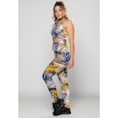 Calça Legging Cintura Alta Mvb Modas Suplex Fitness - Feminina - Foto 3