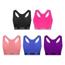 Kit Tops Puma Nadador sem Costura - Feminino - 5 unidades - Foto 2