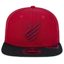 Boné Aba Reta New Era 9Fifty Orig.Fit Futebol Athletico Paranaense - Snapback - Adulto - Foto 2