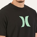 Camiseta Hurley Icon Logo - Masculina - Foto 4