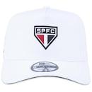 Boné Aba Curva New Era 9Forty A-Frame Futebol São Paulo - Snapback - Masculino - Foto 2