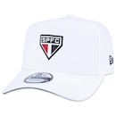 Boné Aba Curva New Era 9Forty A-Frame Futebol São Paulo - Snapback - Masculino - Foto 1