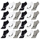 Kit de Meias Sapatilha Puma Esportiva - 24 Pares - Feminina - Foto 1