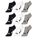 Kit de Meias Sapatilha Puma Esportiva - 9 Pares - Feminina - Foto 1