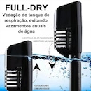 Máscara de Mergulho Gold Sports Full Face com Snorkel - Adulto - Foto 5