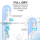 Máscara de Mergulho Gold Sports Full Face com Snorkel - Adulto - Foto 6