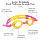 Óculos de Natação Vollo Shark Fin - Infantil - Foto 4