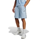 Shorts adidas Essentials Piquet 3-Stripes - Masculino - Foto 1