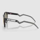 Óculos de Sol Unissex Oakley Hstn Matte Carbon Prizm - Foto 3