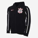Jaqueta de Corinthians com Capuz Nike Club Fleece - Infantil - Foto 1