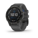 Relógio Monitor Cardíaco Garmin Fenix 6 Pro Solar - Unissex - Foto 1