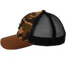 Boné Aba Curva Oakley Metal Ellipse Camo Trucker Hat Almond - Snapback - Adulto - Foto 3