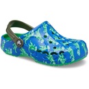 Sandália Crocs Baya Printed Clog K Blue Bolt/Multi - Masculino - Foto 2