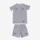 Uniforme do Santos I 2022 Oficial Umbro - Infantil - Foto 1