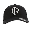Boné Aba Curva Supercap Corinthians Bordado Frontal Dora - Strapback - Adulto - Foto 2