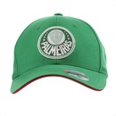 Boné Aba Curva Supercap Palmeiras Patch - Strapback - Adulto - Foto 2
