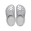 Sandália Crocs Classic Metallic Cg K Silver Metallic - Unissex - Foto 5