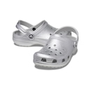 Sandália Crocs Classic Metallic Cg T Silver - Unissex - Foto 4