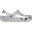Sandália Crocs Classic Metallic Cg T Silver - Unissex - Foto 1
