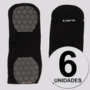 Kit Meias Cano Baixo Lupo Performance Antiderrapante - 41 a 44 - 6 Pares - Unissex - Foto 1