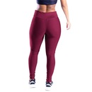 Kit Belmento: Calça Legging Arrastão + Calça Legging Básica Academia - Feminina - Foto 3