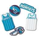 Jibbitz Crocs Nba Charlotte Hornets - 5 Unidades - Unissex - Foto 1