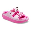 Sandália Crocs Cozzzy Barbie Sandal Electric - Feminino - Foto 2