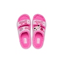 Sandália Crocs Cozzzy Barbie Sandal Electric - Feminino - Foto 5