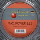 Corda para Raquete de Tênis Kirschbaum Max Power 17L 1.25Mm Rolo com 200 Metros Prata - Foto 2