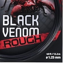 Corda para Raquete de Tênis Polyfibre Black Venom Rough 17L 1.25mm - Set Individual - Foto 2